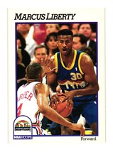 1991 Hoops #359 Marcus Liberty Denver Nuggets - £1.11 GBP