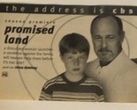 Promised Land Tv Guide Print Ad Gerald MacRaney TPA9 - £4.72 GBP