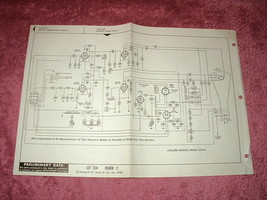 AIRLINE Television Chassis Schematic MODEL 94GSE-3018A - £4.69 GBP