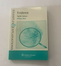 Evidence Examples &amp; Explanations by Arthur Best 2009, Paperback, Student... - $7.88