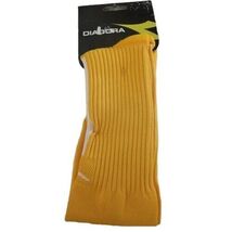 Diadora  Soccer Socks Italian Gold White Stripes Medium - $9.50