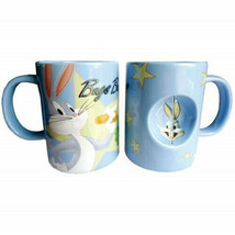 Looney Tunes Bugs Bunny Figure Ceramic Spinner Coffee Mug, NEW UNUSED - £10.69 GBP