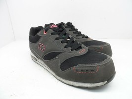 DAKOTA Women&#39;s Quad Lite STSP Sneakers Gray/Black/Pink Size 9.5M - $10.68