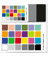 Grey White Balance Colour Card 24 - DUO: Mid-size and two 3x2 Colour Cards - £27.77 GBP