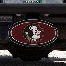 NCAA Florida State Seminoles Oval 2&quot; Trailer Hitch Cap Cover by WinCraft - £18.84 GBP