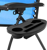 Coolrunner Zero Gravity Chair Cup Holder, Zero Gravity Chair Tray with, Black - £28.92 GBP