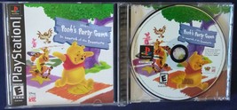 Disney&#39;s Pooh&#39;s Party Game: In Search of the Treasure (PlayStation 1, 2001) CIB - £7.43 GBP