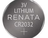 One (1) X Renata Cr2032 Lithium Watch / Key / Gadget Battery 3V Blister ... - $5.20