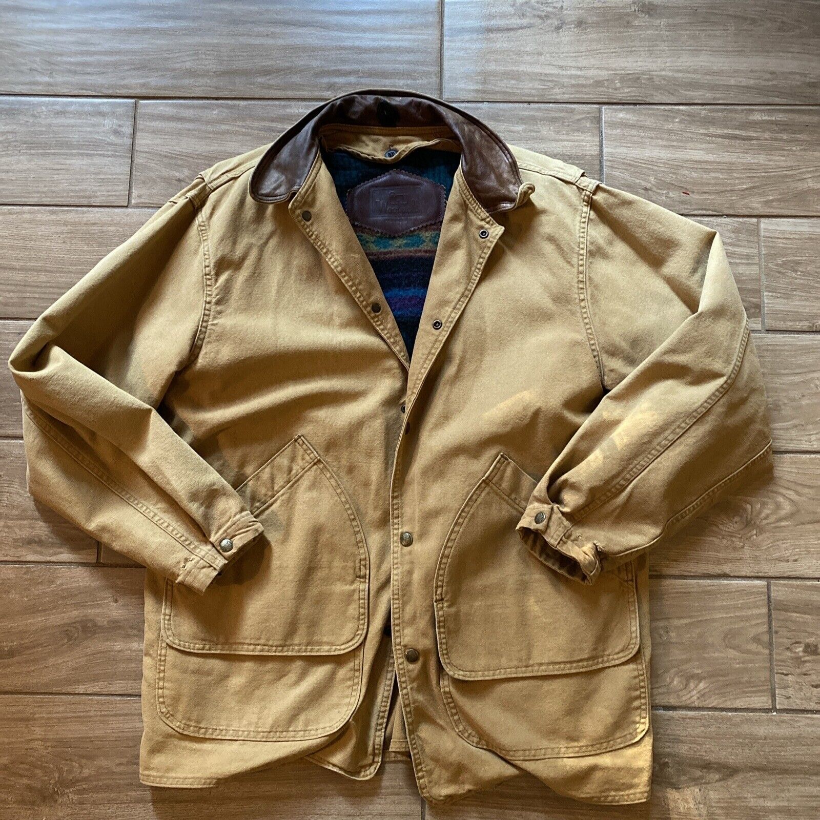 vintage WOOLRICH duck jkt ez
