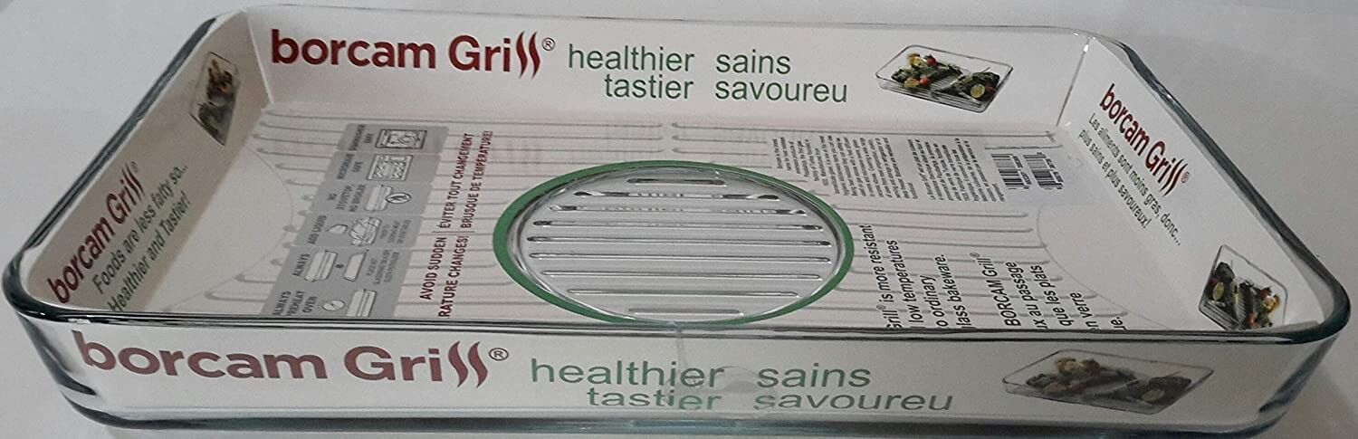 PASABACHE BORCAM GRILL ~ FAT FREE BAKING TRAY 15.75"x10.75" PREMIUM HIGH QUALITY