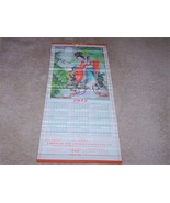 Wooden Cane Wall Calendar 2012 Foldable Chinese Restaurant Advertisement - £19.65 GBP