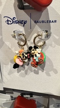 Disney Parks Baublebar Mickey and Minnie Mouse Summer Earrings NEW image 5