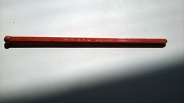 The Barclay Hotel New York City Swizzle Stick Drink Stirrer Red marbled plastic - £8.06 GBP