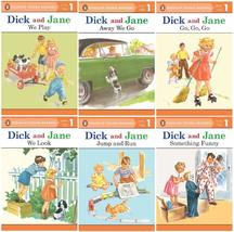 Dick and Jane Level 1 Readers - Complete Set of 6 Children&#39;s Books Ages 3-5 - £28.24 GBP
