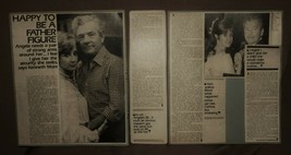 Kenneth More Newspaper Clippings Cuttings Film Stars Famous Personalities Tv 1 - £23.59 GBP