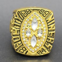 1989 Super Bowl XXIV San Francisco 49ers Championship Ring size 11 BC4623 - $21.40