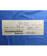 1924 Orlando Bank &amp; Trust Co. Florida FL FLA  Obsolete Check USED CASHED - $19.78