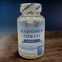 Airboy Magnesium Citrate 400mg 120 Capsules EXP 10/2026 Nervous System M... - $232.07 MXN