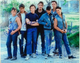 The Outsiders Cast Signed Photo X6 - Tom Cruise, Matt Dillon ++ 11&quot;x14&quot; - w/COA - £703.78 GBP