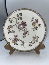 Wedgwood Swallow England(Yellow/Brown Trim) Floral 8” Salad Sandwich Cake Plate - £20.09 GBP