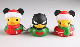 Disney Duckz Mickey, Minnie, And Batduck Rubber Duck Bath Toys BNWT - £7.58 GBP