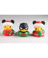 Disney Duckz Mickey, Minnie, And Batduck Rubber Duck Bath Toys BNWT - $9.49