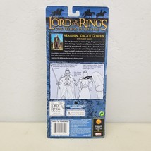Lord Of The Rings Aragorn King Of Gondor w/ Anduril Sword Action Figure New - £15.70 GBP
