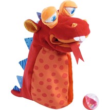 HABA Glove Puppet Eat it Up Dragon - Hand Puppet with Belly Bag to Eat Small Obj - £35.52 GBP