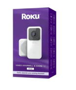 Roku Wire-free Video Doorbell &amp; Chime SE, DB1000R - $89.09