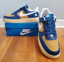Air Force 1 Low SP x Undefeated 5 On It Blue Yellow Croc DM8462-400 Size... - £117.83 GBP