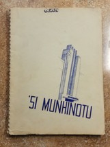 Vintage 1951 Munhinotu Gresham High School Yearbook - $97.58