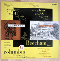 Mozart Sir Thomas Beecham Symphony No 41 Vinyl Columbia Blue Label Record ML4313 - £6.19 GBP