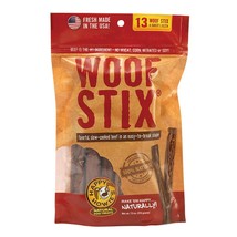 Happy Howie Dog Beef Woof Stix Bakers Dozen 6 Inch - £13.38 GBP