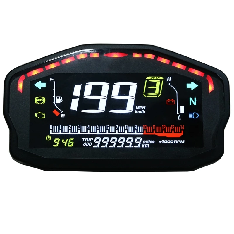 High Quality Water Temperature Indicator Fuel Meter  Motorcycle Dil Spee... - £200.87 GBP