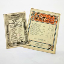 Tchaiskovsky 1915 Songs of the Russian People and 1902 None But The Lone... - $12.86