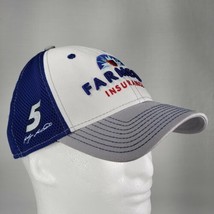 New Era 39Thirty Kasey Kahne Hat Size S/M Farmers Insurance #5 Cap NASCA... - £8.21 GBP