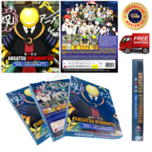 Ansatsu Kyoushitsu Season 1+2 Vol .1 -47 End Anime Dvd English Dubbed Region All - £46.66 GBP