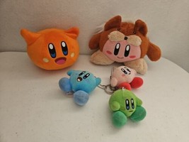 Kirby Little Buddy Orange Scarfy Wolf Keychain Plush Lot Stuffed Toys - £17.54 GBP