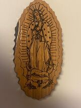 Our Lady of Guadalupe Olive Wood Magnet, New from  Bethlehem #HLYLND-012 - €6,01 EUR