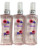 3X Body Fantasies Moonlit Florals Fragrance Body Spray Women 3.2 oz each - $31.31 CAD