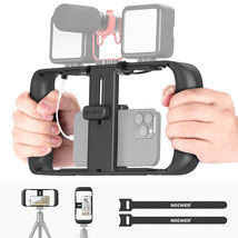 NEEWER Smartphone Video Rig Phone Video Film Maker Stabilizer Grip Vlogg... - $32.29