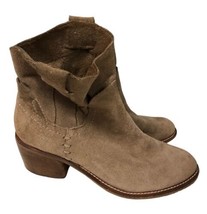 Dolce Vite Suede Ankle Bootie Boots Women’s Size 7 Boho Western Hippie - £30.24 GBP