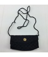 Vintage Black Quilted Lancome Purse Handbag With Definicils Mascara - £31.46 GBP