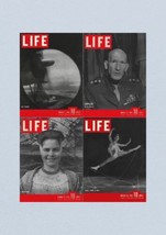 Life Magazine Lot of 4 Full Month of March 1945 5, 12, 19, 26 WWII ERA - £30.37 GBP
