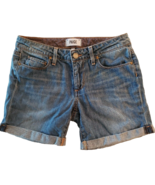 Paige Cut Off Shorts Womens 24 Faded Delilah Blue Jeans Grant Distressed... - $24.91 CAD