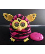 Furby Boom Black w/Pink Stripes Tested &amp; Works - $39.60