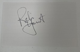 Robin Yount Signed Autographed 3x5 Index Card 2 - £15.92 GBP