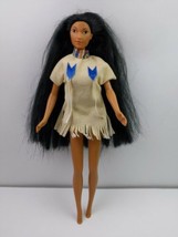Disney Mattel Barbie Type Doll Pocahontas Doll  1966 Twist nTurn - £19.36 GBP