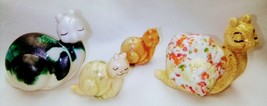 Vintage Miniature Snail Set - $55.00