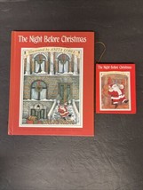 The Night Before Christmas -Clement Moore-1984 Set Of 2 By Anita Lobel - £9.22 GBP